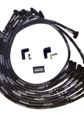 Moroso 135 Plug HEI Dist Sleeved Ultra Spark Plug Wire Set Black SB Ford 351W                                     - 51572 - Image 2