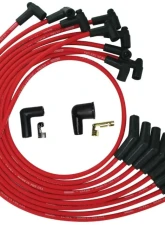 Moroso 135 Deg Plug Boots HEI Ultra Spark Plug Wire Set Red SB Ford 260 | 289 | 302                                     - 52070 - Image 2