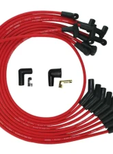 Moroso 135 Deg Plug Boots HEI Ultra Spark Plug Wire Set Red SB Ford 351W                                     - 52072 - Image 2