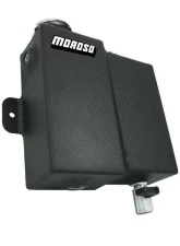 Moroso Universal Dual Coolant Expansion/Recovery Catch Tank Black Powder Coat                                     - 63775 - Image 2