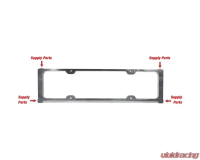 Moroso SBC Valve Cover With Oilers (No Logo) - 68360