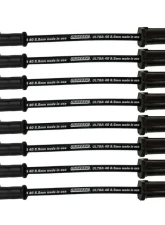 Moroso 8.5mm Ultra 40 9.75" Long Wire Set w/o Aluminum Heatshield Black GM LS | LT                                     - 73745 - Image 3
