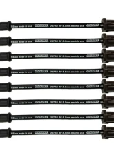 Moroso 8.5mm Ultra 40 11" Long Wire Set w/o Alum Heatshield Black GM LS | LT                                     - 73747 - Image 2