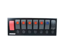 Moroso Switch Panel Rocker LED With USB & Breakers Rollcage