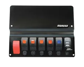Moroso Dash Block Off Plate With Switches BMW E46