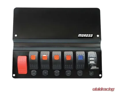 Moroso Dash Block Off Plate With Switches BMW E46 - 74311