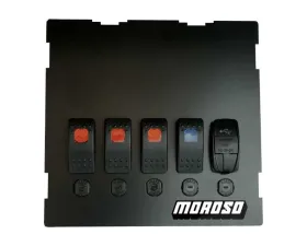 Moroso NB Radio/HVAC Pocket Block Off Plate With Switches Mazda Miata 1999-2004