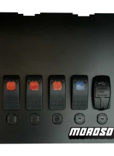 Moroso NB Radio/HVAC Pocket Block Off Plate With Switches Mazda Miata 1999-2004                                     - 74317 - Image 3