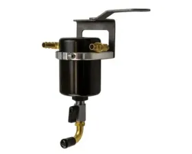 Moroso Air/Oil Separator Black Anodized GM Trucks 5.3L | 6.2L 2014-2018