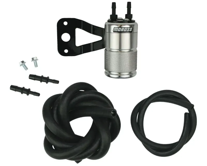 Moroso Air/Oil Separator Polished Harley-Davidson Evo | Twin Cam | Sportster 1988-2016 - 85710