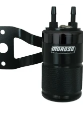 Moroso Air/Oil Separator Black Harley Davidson Twin Cam With Stock Air Cleaner                                     - 85714 - Image 2