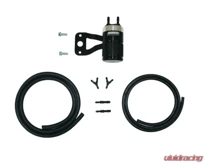 Moroso Air/Oil Separator Black & Polished Harley Davidson Milwaukee 8 | Touring Models w/Stock Air Cleaner - 85724