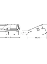 Moroso Kicked-Out Sump Oil Pan Toyota MR2 1991-1995                                     - 20935 - Image 3