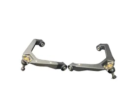 LSK Suspension Texture Black Bolt-On Upper Control Arms for Chevrolet Silverado 2500HD 2011-2019