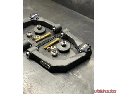 LSK Suspension Texture Black Bolt On Upper Control Arms for Toyota Lexus 2003+ - LSK1130