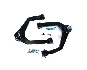 LSK Suspension Bolt-On Upper Control Arms for Ford Raptor 2017-2022, Texture Black