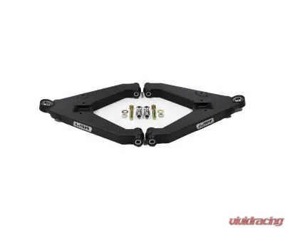 LSK Suspension Texture Black Bolt-On Lower Control Arms for Chevrolet Silverado 1500 2007-2018 - LSK1144