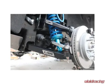 LSK Suspension Texture Black Bolt-On Lower Control Arms for Chevrolet Silverado 1500 2007-2018 - LSK1144