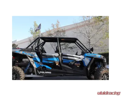 LSK Suspension Raw Weld It Yourself Flat Cage for Polaris XP1000 | Turbo S 4 Seat 2014+ - LSK1201F