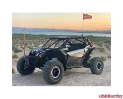LSK Suspension Raw Weld It Yourself Flat Cage for Can-Am Maverick X3 2 Seat 2017-2023 - LSK1204F