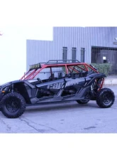LSK Suspension Raw Weld It Yourself Flat Cage for Can-Am Maverick X3 Max 4 Seat                                     - LSK1205F - Image 7
