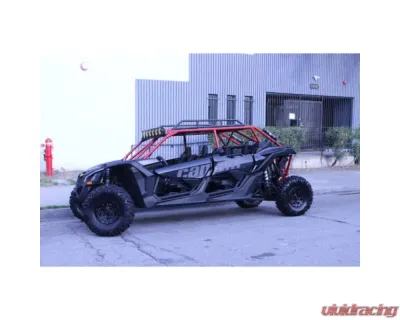 LSK Suspension Raw Weld It Yourself Flat Cage for Can-Am Maverick X3 Max 4 Seat - LSK1205F