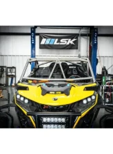 LSK Suspension Raw Weld It Yourself Flat Cage for Can-Am Maverick R 2 Seat 2013-2023                                     - LSK1212F - Image 6