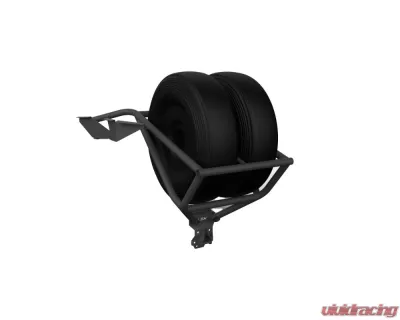 LSK Suspension Raw Weld It Yourself Dual Spare Tire Carrier for Can-Am X3 | X3 Max - LSK1261D