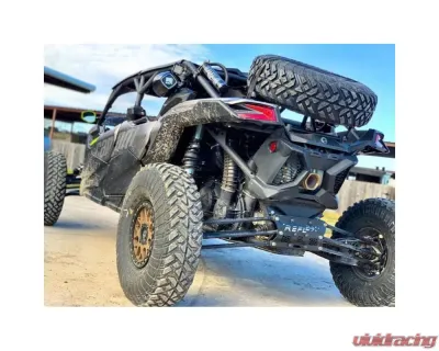 LSK Suspension Satin Black Single Spare Tire Carrier Can-Am X3 - LSK1261TB