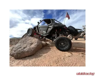 LSK Suspension Satin Black Single Spare Tire Carrier Polaris PRO R - LSK1275