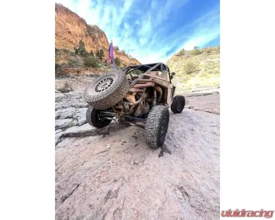 LSK Suspension Satin Black Single Spare Tire Carrier Polaris PRO R - LSK1275