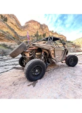 LSK Suspension Satin Black Single Spare Tire Carrier Polaris PRO R                                     - LSK1275 - Image 4