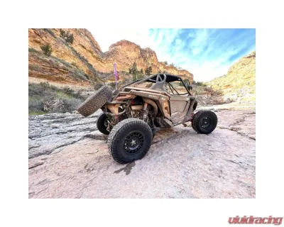 LSK Suspension Satin Black Single Spare Tire Carrier Polaris PRO R - LSK1275