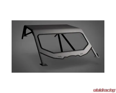 LSK Suspension Satin Black Flat Windshield Can-Am Maverick X3 2 Seat - LSK1290F