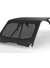 LSK Suspension Satin Black Radius Windshield Frame for Polaris PRO R 4 Seat 2022+                                     - LSK1295R - Image 2