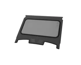 LSK Suspension Satin Black Flat Windshield for Polaris XP1000 | Turbo S 2 Seat 2019+