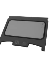 LSK Suspension Satin Black Flat Windshield for Polaris XP1000 | Turbo S 2 Seat 2019+                                     - LSK1296F - Image 2