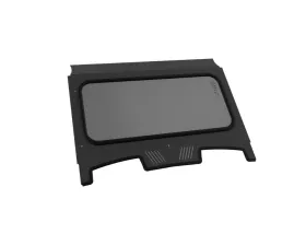 LSK Suspension Satin Black Radius Windshield for Polaris XP1000 | Turbo S 2 Seat 2019+