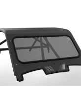 LSK Suspension Satin Black Radius Windshield for Polaris XP1000 | Turbo S 2 Seat 2019+                                     - LSK1296R - Image 2