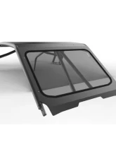 LSK Suspension Satin Black Radius Windshield for Polaris PRO XP Turbo R 2 Seat 2020-2023                                     - LSK1299R - Image 2