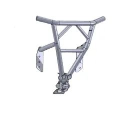 LSK Suspension Satin Black Rear Bumper Can-Am Maverick R