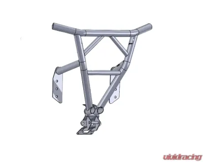 LSK Suspension Satin Black Rear Bumper Can-Am Maverick R - LSK1506
