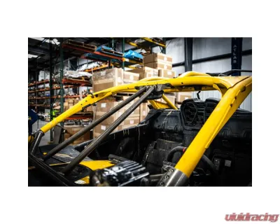 LSK Suspension Satin Black Factory Cage Intrusion Bars for Can-Am Maverick R 2013-2023 - LSK1510