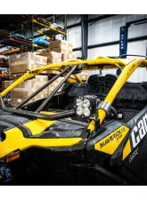 LSK Suspension Satin Black Factory Cage Intrusion Bars for Can-Am Maverick R 2013-2023                                     - LSK1510 - Image 5