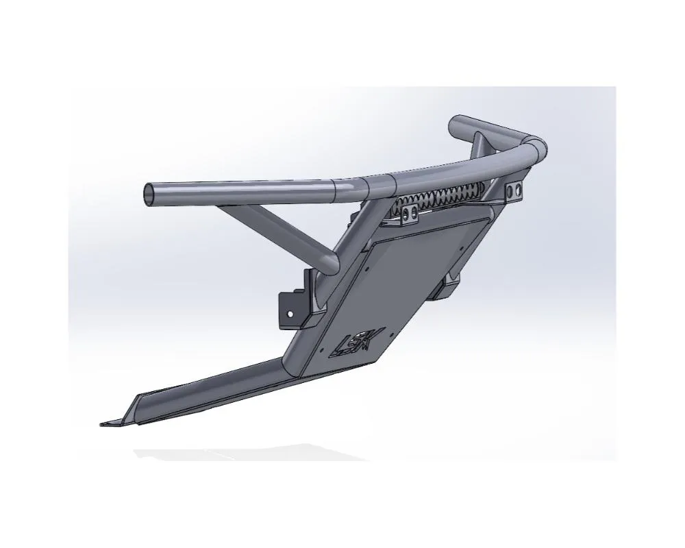 LSK Suspension Raw Front Bumper Chevrolet Silverado 1500 2019+ - LSK4157