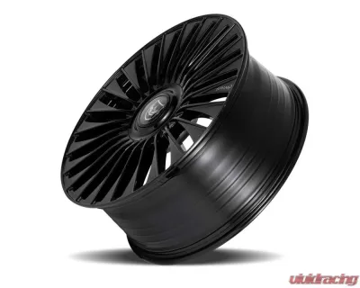 Gianna Lusso Wheel 22x10.5 Blank 25mm Gloss Black - LUS-22105BLNK2573