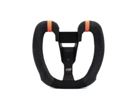 MPI Black Anodized 7.5" x 7" Butterfly Drag Steering Wheels