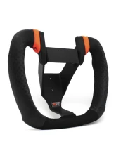 MPI Black Anodized 8.5" x 7" Butterfly Drag Steering Wheels                                     - MPIMPI-DRG-BFLY-8.5 - Image 2