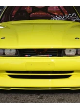326 Power FRP D-Lux Front Bumper Nissan S13 1990-1994                                     - 326-FB-FRP-S13 - Image 2