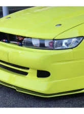 326 Power FRP D-Lux Front Bumper Nissan S13 1990-1994                                     - 326-FB-FRP-S13 - Image 3
